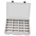 thumbnail image 1 of Estuche de almacenamiento para coches modelo 1/64, contenedor organizador para coches de juguete. Gris, 1 of 8