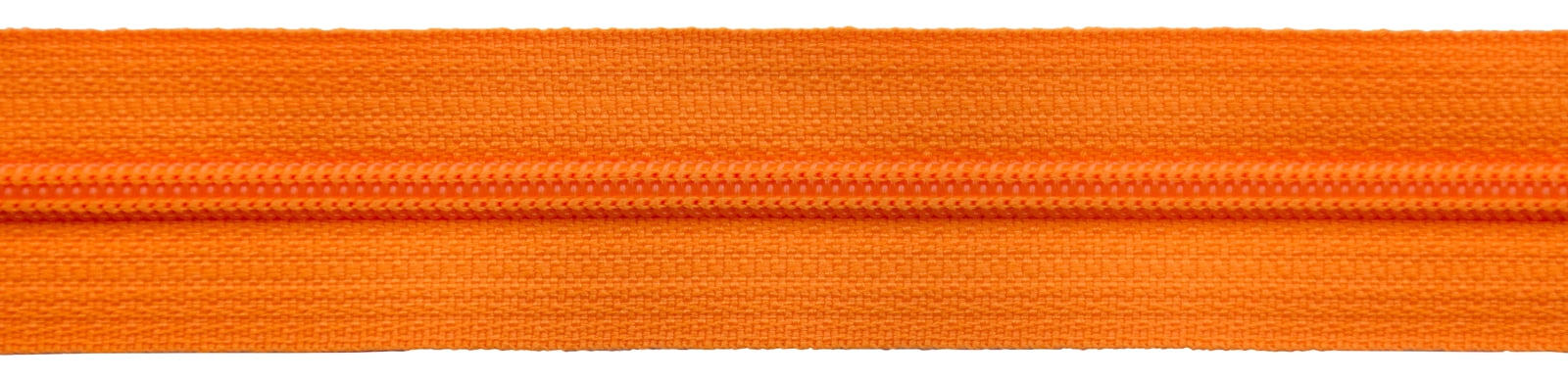 YKK® #3 Lightweight Closed-End Zipper, 7 Inch Length, Medium Orange 006 (100 Pack)