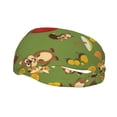 thumbnail image 2 of Goofa Squirrel And Fox In The Forest Pattern Sweatbands Sports Headband for Men & Women,Moisture Wicking Athletic headband,Breathable Sweatband,Sports accessories,Workout gear, 2 of 9