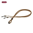 thumbnail image 3 of Uxcell Eyeglass Strap Adjustable Glasses String Holder Men Women Sunglasses Retainer Brown 4 Pack, 3 of 6