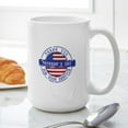 thumbnail image 6 of CafePress - Thank You For Your Service Veterans Day Shirt - 15 oz Ceramic Large White Novelty Mug, 6 of 6