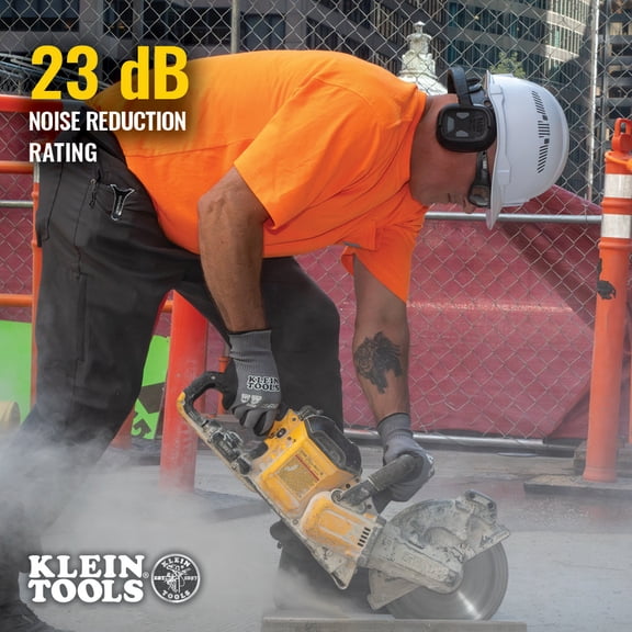 Klein Tools Bluetooth Behind-The-Head Earmuffs
