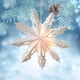 thumbnail image 5 of Adorno Colgante de Copo de Nieve Blanco, Adorno Navideño de Papel, Decoración Elegante para Fiestas, Ambiente Festivo, Decoración Navideña para El Hogar, Regalo para Amigos, Tamaño 38 X 38 Cm., 5 of 6