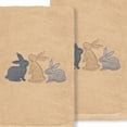 thumbnail image 2 of Linum Home Textiles Cotton Hand Towels, Sand Beige(2 Pieces), 2 of 2