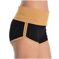 thumbnail image 4 of biudgviw Summer Shorts for Women Mid Low Rise Comfortable Athletic Yoga Shorts Fold over Casual Beach Bottoms, 4 of 7