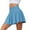 Sky Blue, variant on YABCSAZ Women's Tennis Golf Skirts High Waisted Athletic Skorts Summer Casual Yoga Skirts Solid Color High-Waisted Double-Layer Shorts Y2K Summer Workout Outfits for Running Pickleball