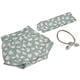 thumbnail image 4 of Conjunto de diadema, pantalones cortos sin mangas recién nacido tela para fotografía para vacaciones para la vida diaria,Pantalones cortos para bebés Diadema Pantalones cortos para bebés Pantalones co, 4 of 7