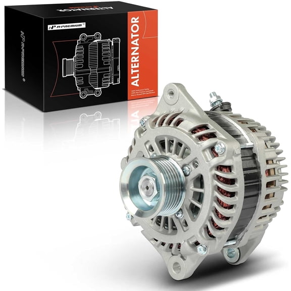 A-Premium Alternator Compatible with Nissan Murano 2015-2017, Pathfinder 2013-2017 & Infiniti QX60 2014-2016, JX35 2013, 2.5L 3.5L, 12V 150A 7-Groove Pulley CW, Replace# 23100-3JA1A, 23100-3JA1ARE