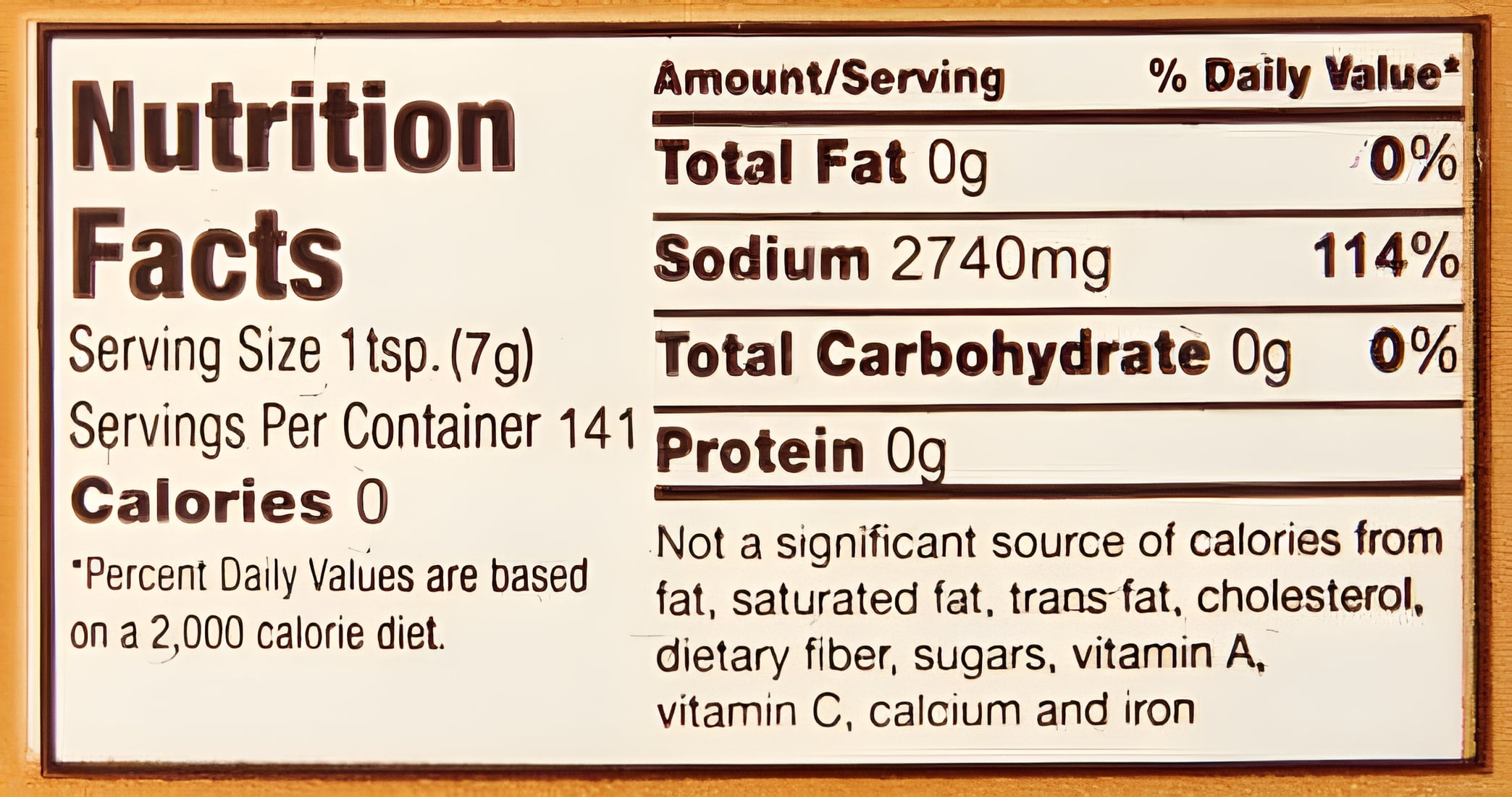 Gold Medal Prod. 2045 Flavacol Seasoning Popcorn Salt - 35 oz.