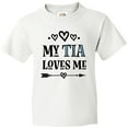 thumbnail image 3 of Inktastic My Tia Loves Me Childs Youth T-Shirt, 3 of 5