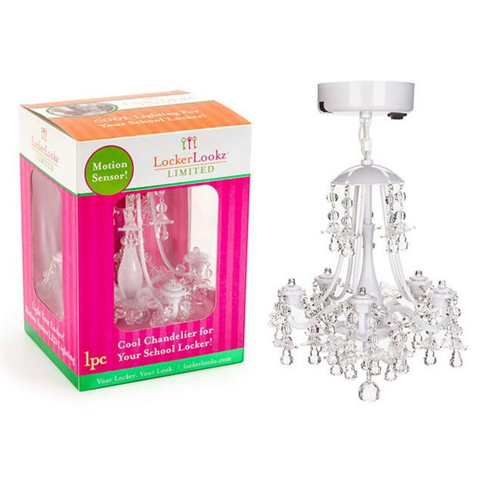 LockerLookz Locker Chandelier White Bat Operated