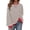 Striped Brown White, variant on BTFBM Sweatshirt For Women Summer Crewneck Long Sleeve Oversized Striped Pullover Tops Y2K Clothes Workout Shirt