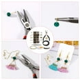 thumbnail image 5 of 1 Box Jewelry Making Kits DIY Jewelry Ears Beading Repair Tools Supplies green gold, 5 of 6