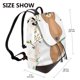 thumbnail image 2 of Balery Cute Sloth In Yoga Pose Tree Mochila de Cuero para Mujeres, Gran Capacidad, Bolsa de Viaje Multifuncional, Mochila de Cuero y Bolsa de Hombro para Mujeres, 2 of 4