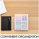 thumbnail image 3 of unbranded Etiquetas Codificadoras Adhesivas Con Formas De Triángulo Y Corazón Para Organización En Oficina Y Aulas, 3 of 6