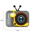 thumbnail image 3 of Children's Holiday Gift Digital Camera, High-Definition Front And Rear Shot 2000W Mini 2.0 Inch Video Camera with Photo/Video Function, Colorful Frames/Filters, Games, Portable for Kids 3-12, 3 of 9