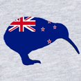thumbnail image 2 of CafePress - New Zealand Kiwi Flag - Cute Infant Bodysuit Baby Romper - Size Newborn - 24 Months, 2 of 3