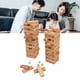 thumbnail image 5 of Juego de mesa de madera apilada bloques de construcción ANGGREK 108 piezas multifuncionales, 5 of 8