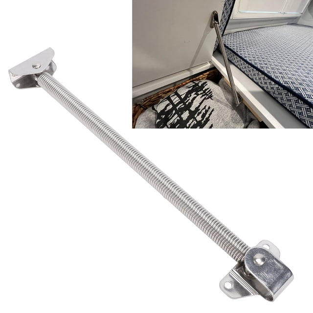 Soporte de Resorte de Escotilla de Acero inoxidable 304, Ajustador de Resorte de Escotilla Resistente que Soporta Hasta 25 Libras, Resorte de Soporte de Escote para Barcos y