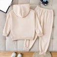 thumbnail image 5 of Gibobby Toddler Baby Boy Clothes Fall Winter Outfit,Baby Boys Outfit 2PCS Thermal Set Thickened Autumn And Winter Home Wear Boy Clothing(6-7 Years,Khaki), 5 of 5