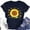 #016Navy, variant on Xyxonk Womens Summer Graphic Tees Printed Short Sleeve Tees Funny Cotton Crew Neck Holiday Tee Shirt,Army Green M