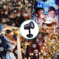 thumbnail image 2 of Led Snowflake Christmas Light Projector With Remote Control,ip65_Perfect Gift, 2 of 5