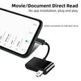 thumbnail image 4 of HLONK Lecteur de Carte USB Type C Adaptateur OTG Micro USB SD/TF, 4 of 8
