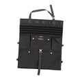 thumbnail image 4 of Organizador universal de lona para el asiento trasero del coche con soporte para caja de pañuelos, resistente. Negro, 4 of 8