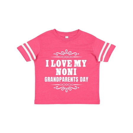 

Inktastic Grandparents Day I Love My Noni Gift Toddler Boy or Toddler Girl T-Shirt