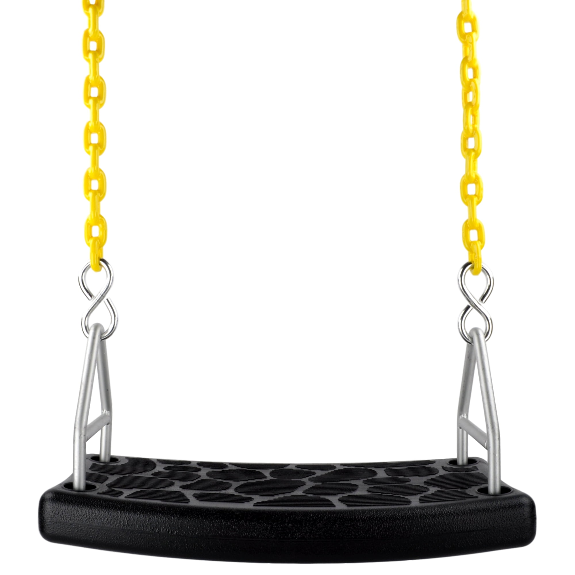 black swing set