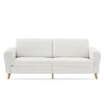 thumbnail image 5 of TROPOW 84" Modern 3-Seater Sofa Couch – Deep Seats, Wide Armrests, Wooden Legs, Comfortable for Living Room or Apartment, Easy Assembly – Space Saving, 5 of 8