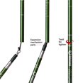 thumbnail image 5 of AGPtek Folding Telescoping Trekking Pole Alpenstocks Ultralight Adjustable Hiking Stick, 5 of 7