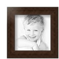 thumbnail image 2 of ArtToFrames 5" x 5" Walnut Picture Frame, 5x5 inch Brown MDF Poster Frame (WOM-4094), 2 Pack, 2 of 7
