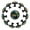Multicolored 02, variant on 12 Pack Round Glass Drawer Knobs For Kitchen Cabinet With Screws, Tropical Leaves Green Crystal Diamond Shaped Cupboard Knobs For Kitchen Office Bathroom