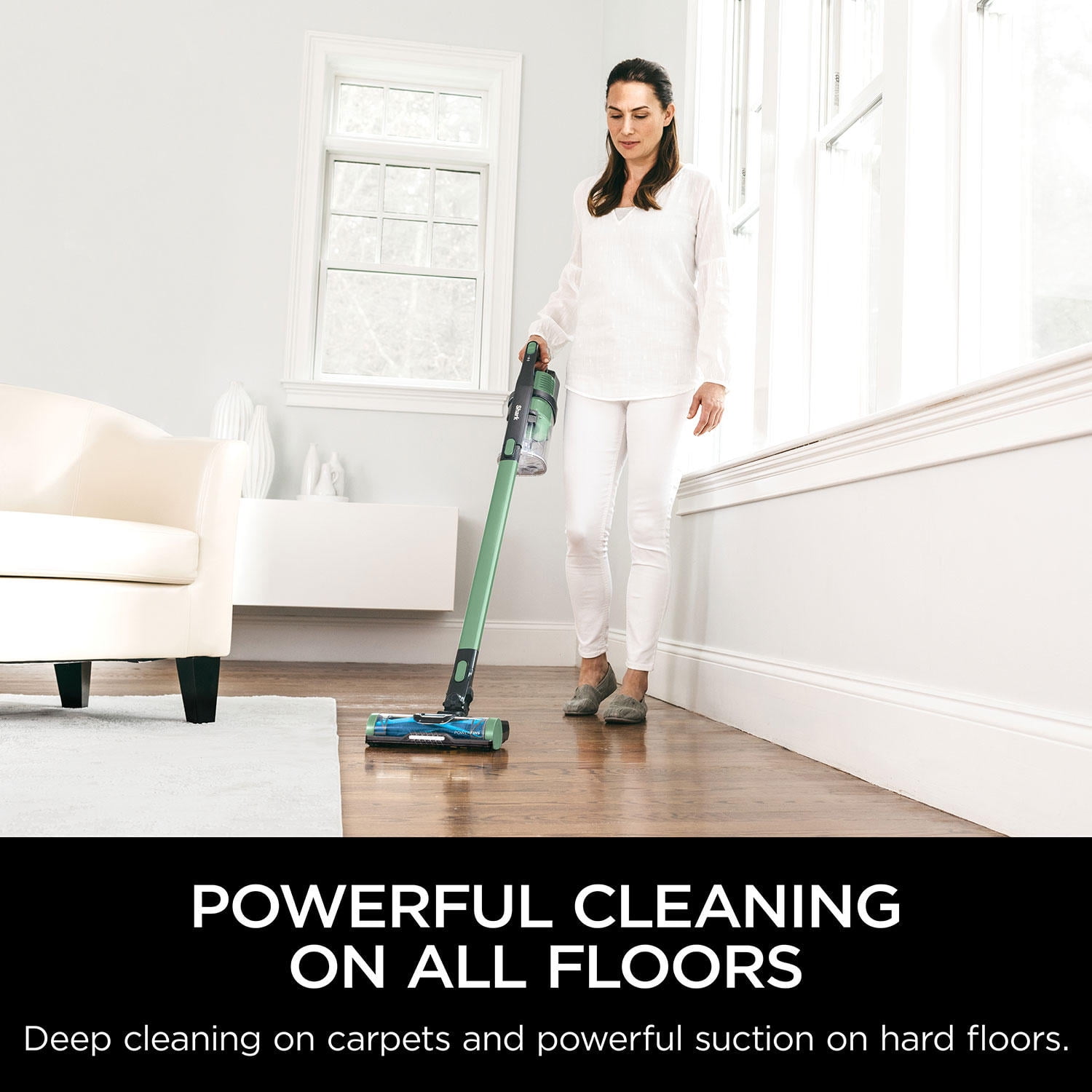 Shark Pet Cordless Stick Vacuum with PowerFins and Self-Cleaning Brush Roll
