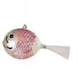 thumbnail image 2 of Larry Fraga Designs Puffy Fish - 1 Ornament 2.75 Inch, Glass - Ornament Christmas Ocean 80111, 2 of 3