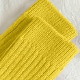 thumbnail image 5 of Zunfee Juniors' Acrylic Leg Warmers - Warm Soft Durable, Classic Ribbed Knit with Scalloped Edge, Free Size Yellow for Daily Wear, 5 of 9