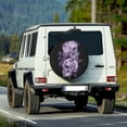 thumbnail image 2 of Yuyamidu Purple Skull Spare Tire Covers for RV Trailers Wheel Protectors Fashion Tyre Covers Weatherproof and Dustproof Wheel Covers Universal Car Accessory, 2 of 5