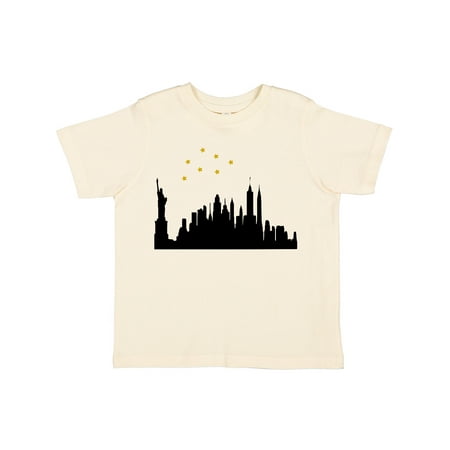 

Inktastic New York Skyline Gift Toddler Boy or Toddler Girl T-Shirt