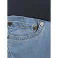 thumbnail image 5 of Oh! Mamma Maternity Women's Skinny Jeans with Demi Panel and Frayed Hem (Women's & Women's Plus), 5 of 6