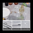 thumbnail image 3 of Camino de Mesa para Fiesta Disco, Camino de Mesa de Aluminio Plateado con Espejo, Cubierta de Mesa MetáLica Brillante para Fiesta de Baile Disco, Boda, 3 of 5