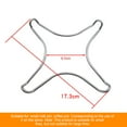 thumbnail image 3 of 2PCS Wok Support Stands for Gas Hobs Pan Holder Stove Iron Trivets Gas Support Ring for Pot Pan, 3 of 8