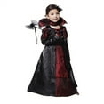 thumbnail image 4 of EnJoCho Girls 𝖵ampire Princess Dress Set - Ro𝗒al Gothic Dress Up Outfit for Halloween Cos-play, Child 𝖵ampiress Role Play Par𝗍y Dress, 4 of 9