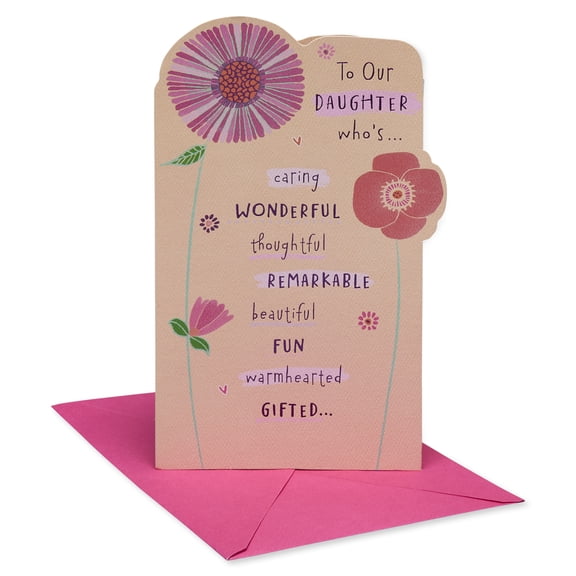American Greetings Birthday Card for Daughter (Loved and Admired)