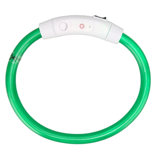 Collar Collar De LED Prevención De Pérdida Collar De Iluminado Recargable Para Perros Pequeños, Medianos Y Grandes