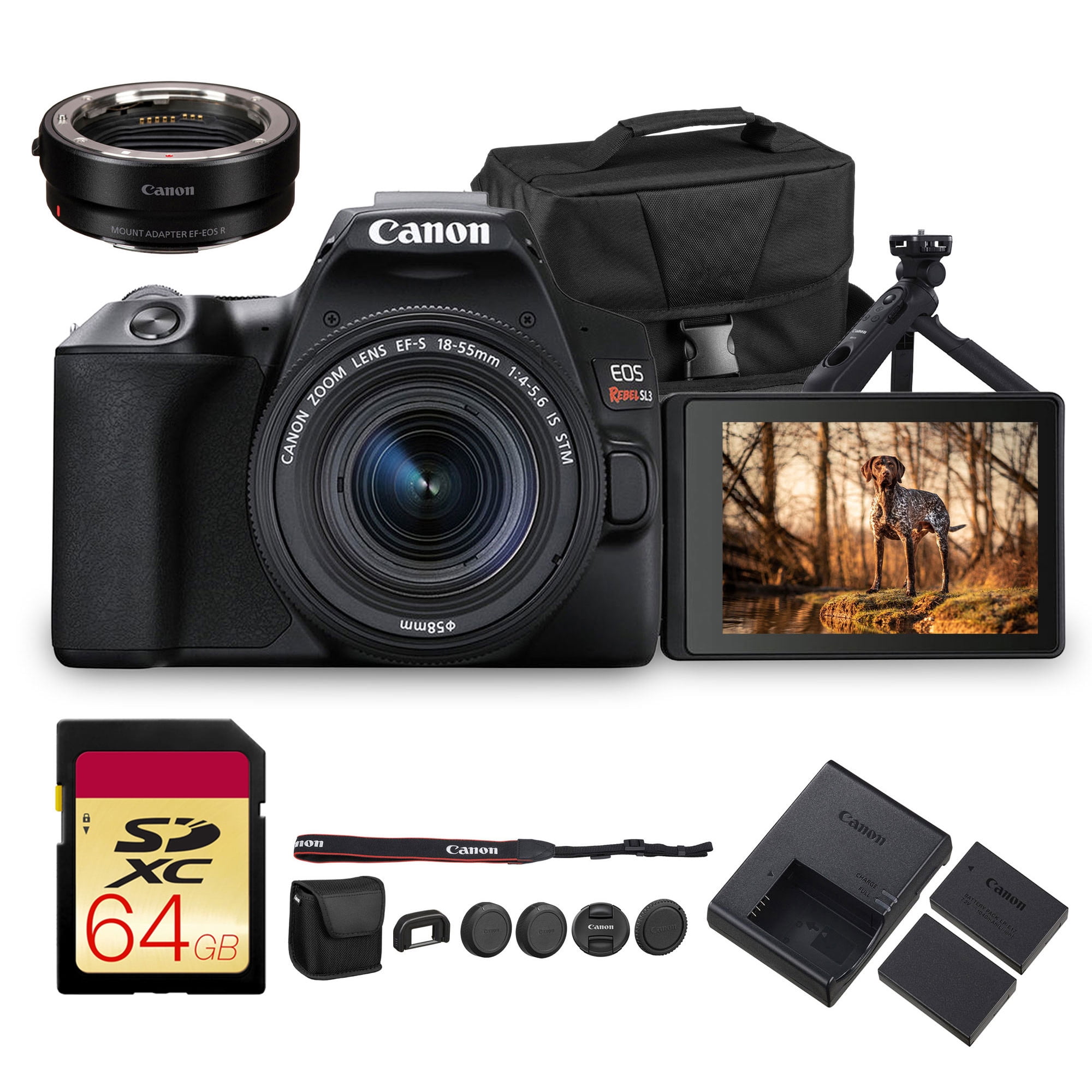 Nikon D5200 - Digital camera - SLR - 24.1 MP - APS-C / 30 fps - 3x