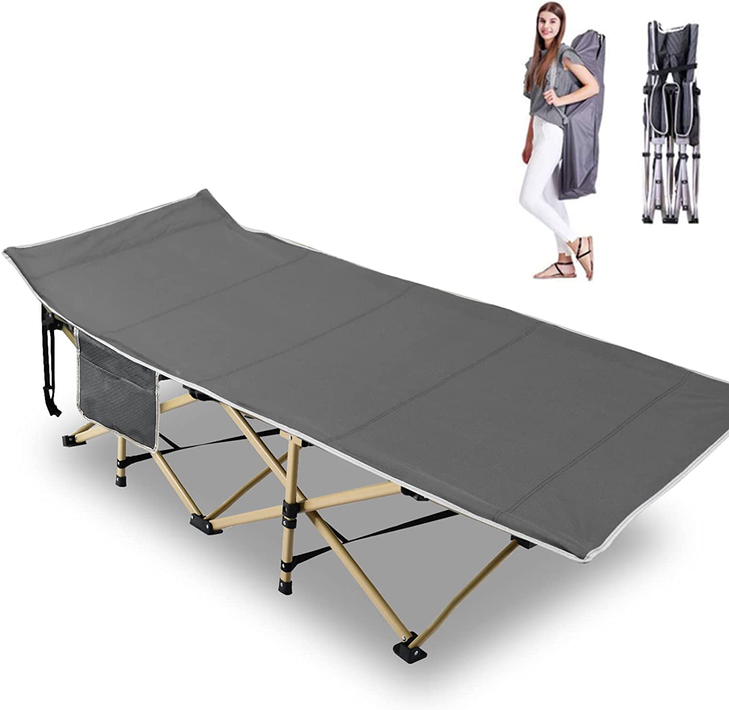 Coleman® ComfortSmart™ Camping Cot with Sleeping Pad 