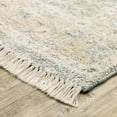 thumbnail image 2 of Moretti Opal Area Rug 45307 Gray Rings Petals 2' 6" x 8' Rectangle, 2 of 7