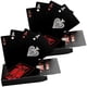 thumbnail image 2 of Naipes Tipo Mate PokaRed Barajas 2 Cartas 108 Plástico Negro y Rojo Mate., 2 of 2