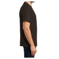 thumbnail image 3 of Mafoose Mens Cotton Essential T-Shirts Dark Chocolate Brown 5XL, 3 of 6